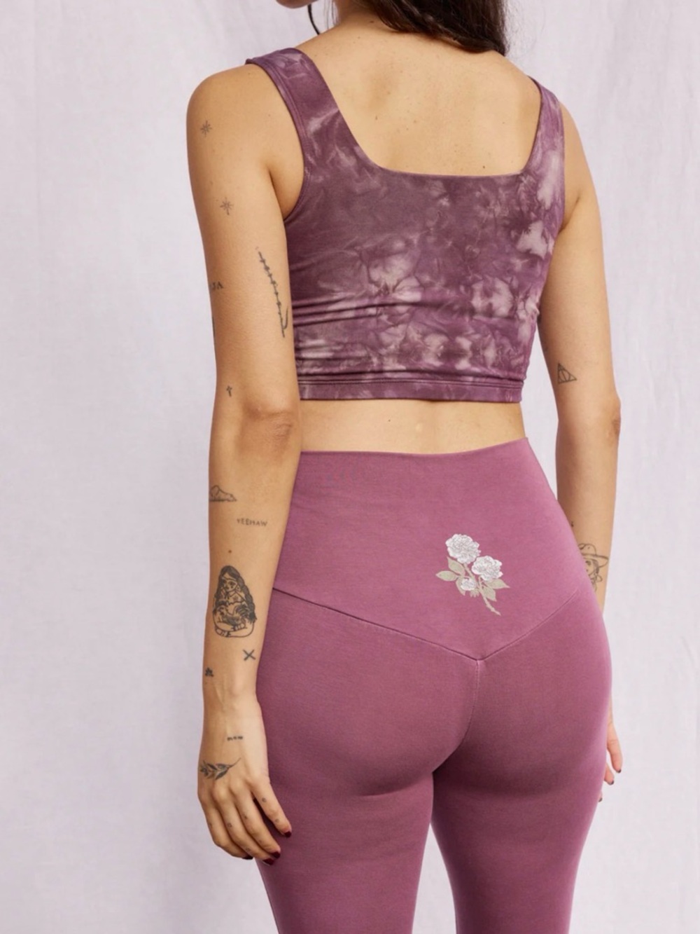 Purusha People Frozen Garden Bells - Mauve Plum